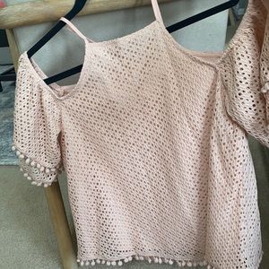 Pink/peach shirt